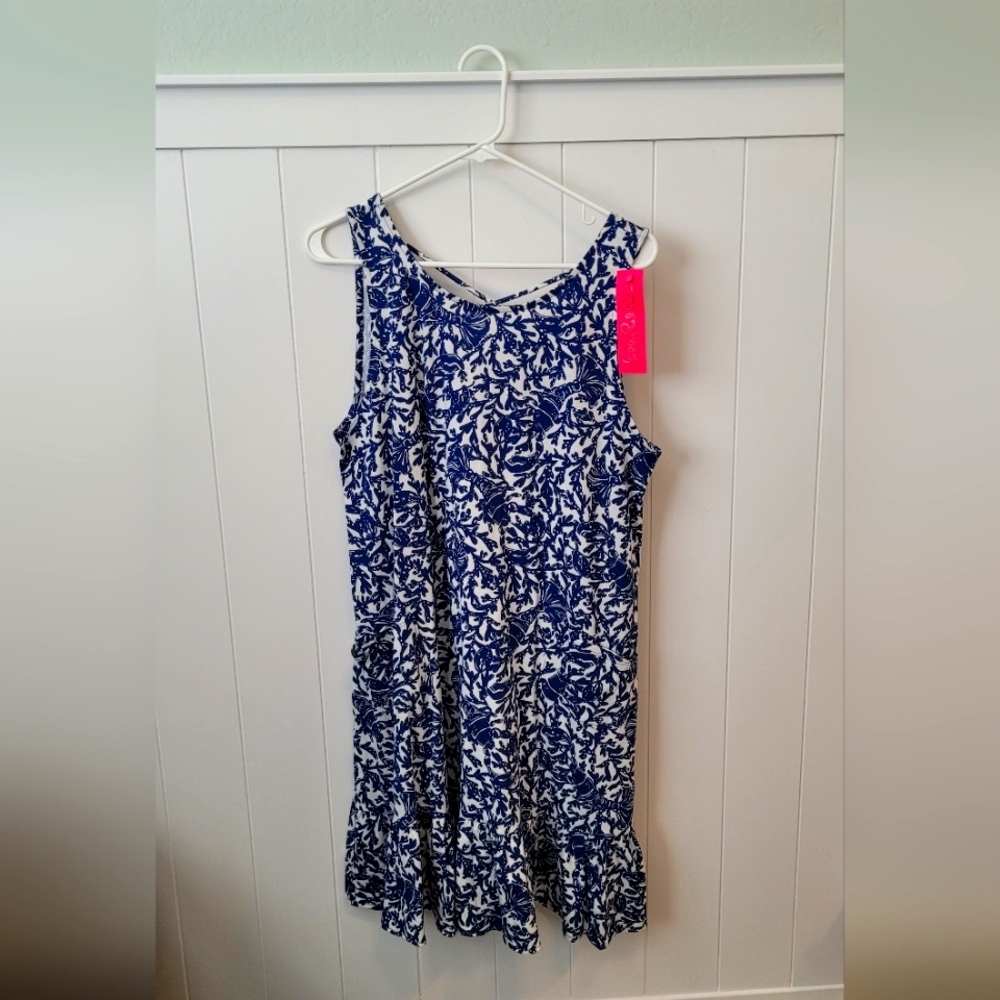 Lilly Pulitizer Oyster Bay Swing Dress NWT
